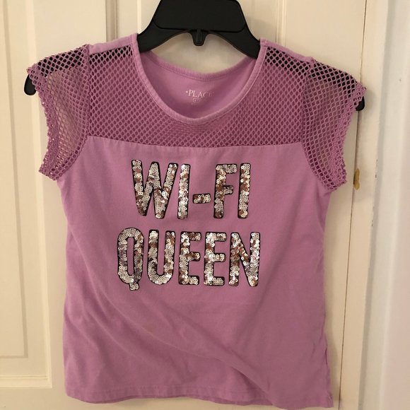 Children S Place Shirts Tops Girls Size 12 Childrens Place Purple Tshirt Poshmark